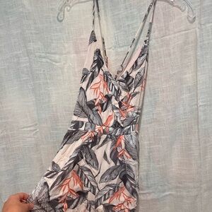 Tropical Print Women’s romper